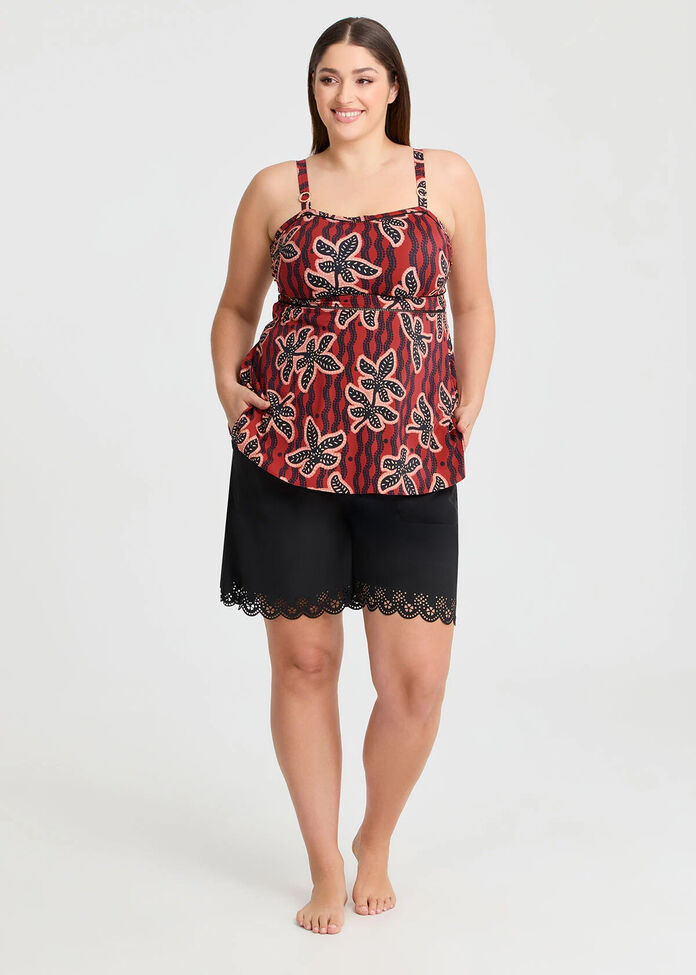 Laser Cut Scallop Boardshort, , hi-res
