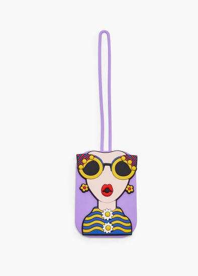 Plus Size Lady Silicone Baggage Tags