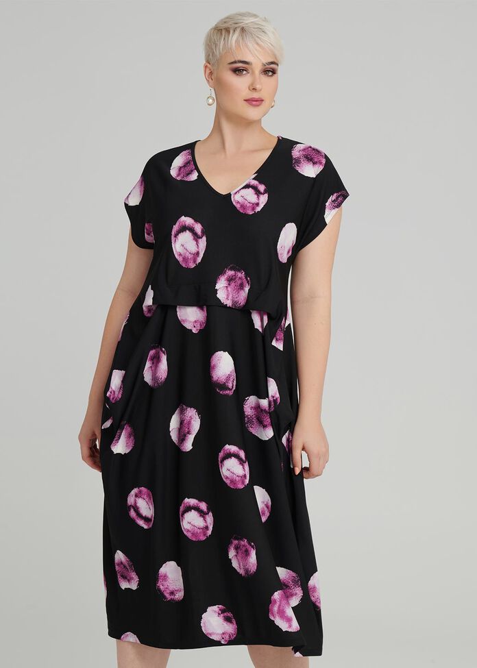 Shop Plus Size Gabrielle Dress in Print | Taking Shape AU