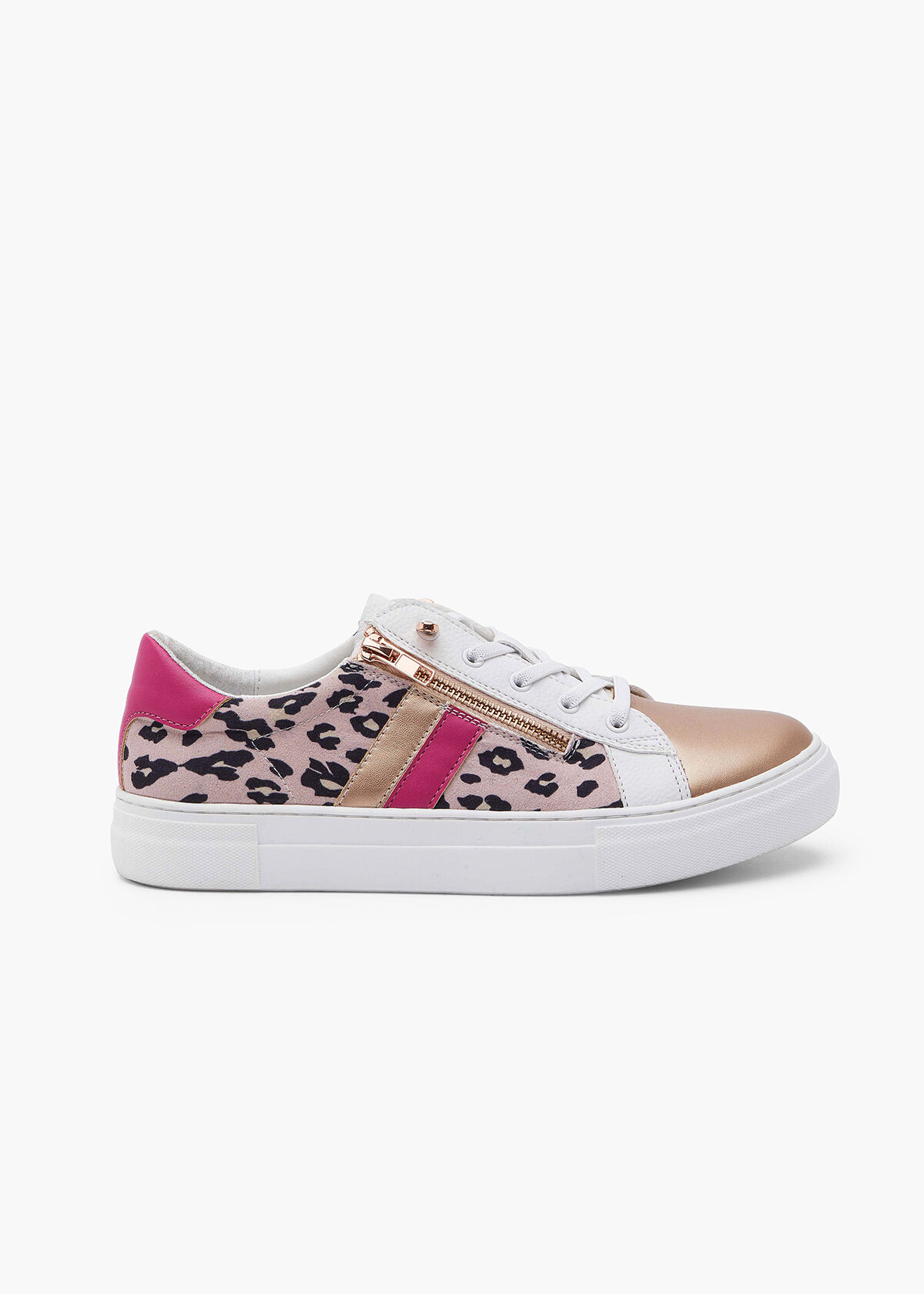 River island discount animal print trainers