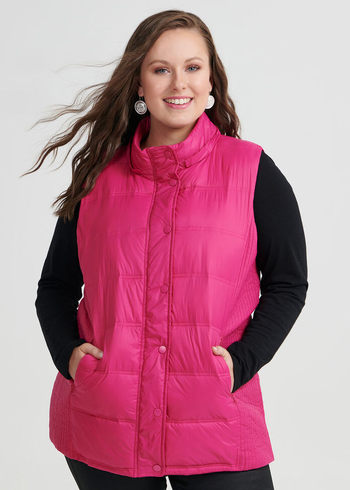 Time Traveller Puffer Vest, , hi-res