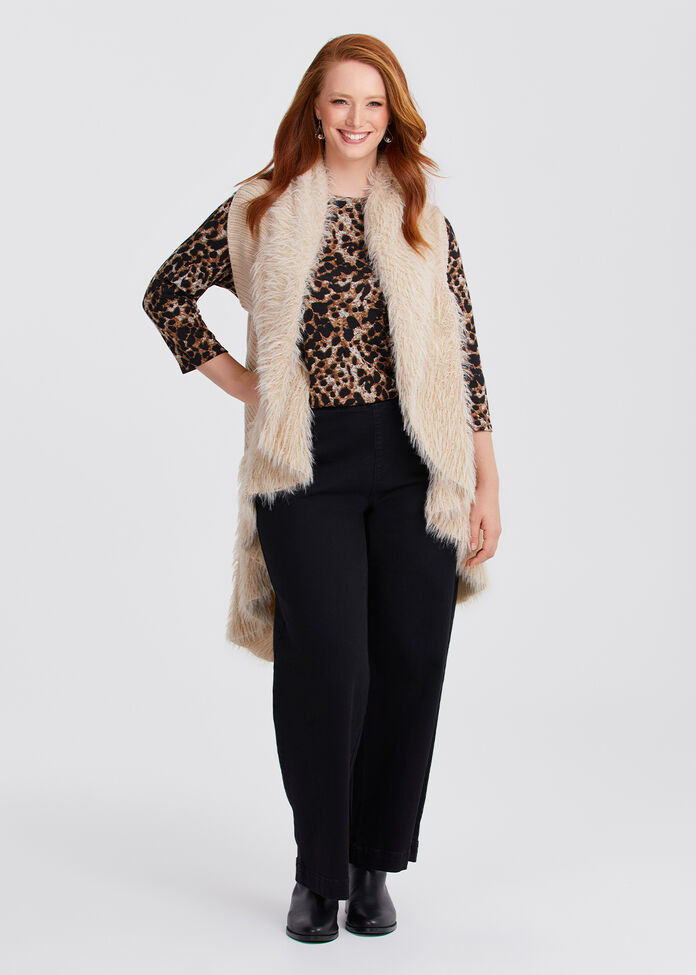 Fuzzy Vest, , hi-res