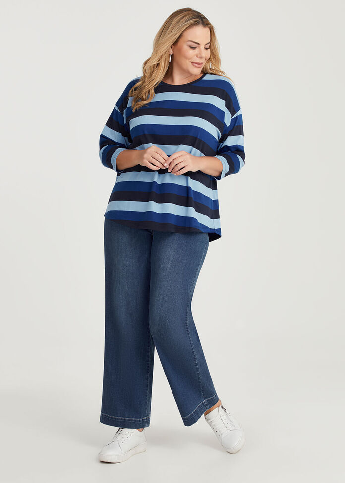 Organic Relaxed Leg Jean main image 1