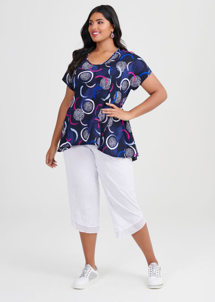 Shop Blue For You Top in Print, Sizes 12-30 | Taking Shape AU
