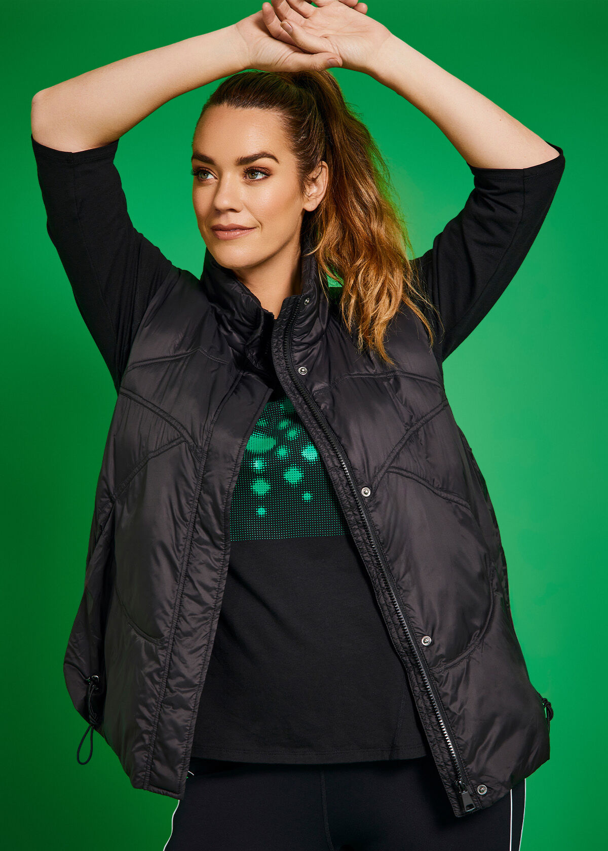 Plus size vest jackets cheap