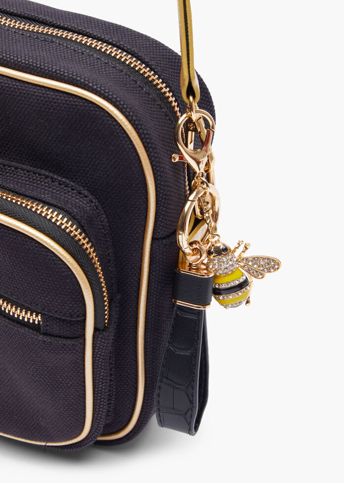 Bee Bag Charm, , hi-res