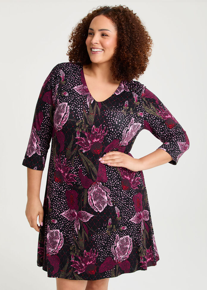 Bamboo Winter Whisper Nightie, , hi-res