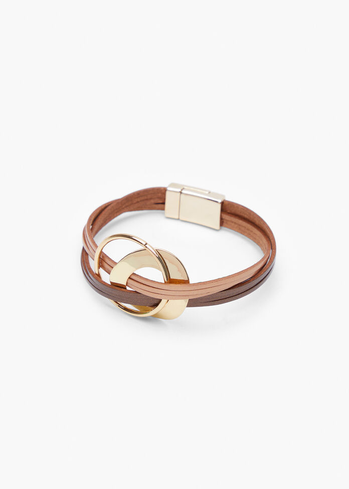 Thin Circle Magnetic Bracelet, , hi-res