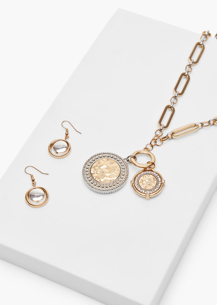 2 Way Wear Coin Necklace, , hi-res