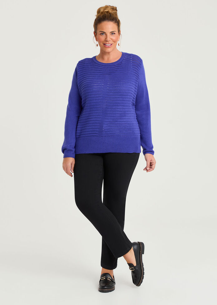 Rib Detail Jumper, , hi-res