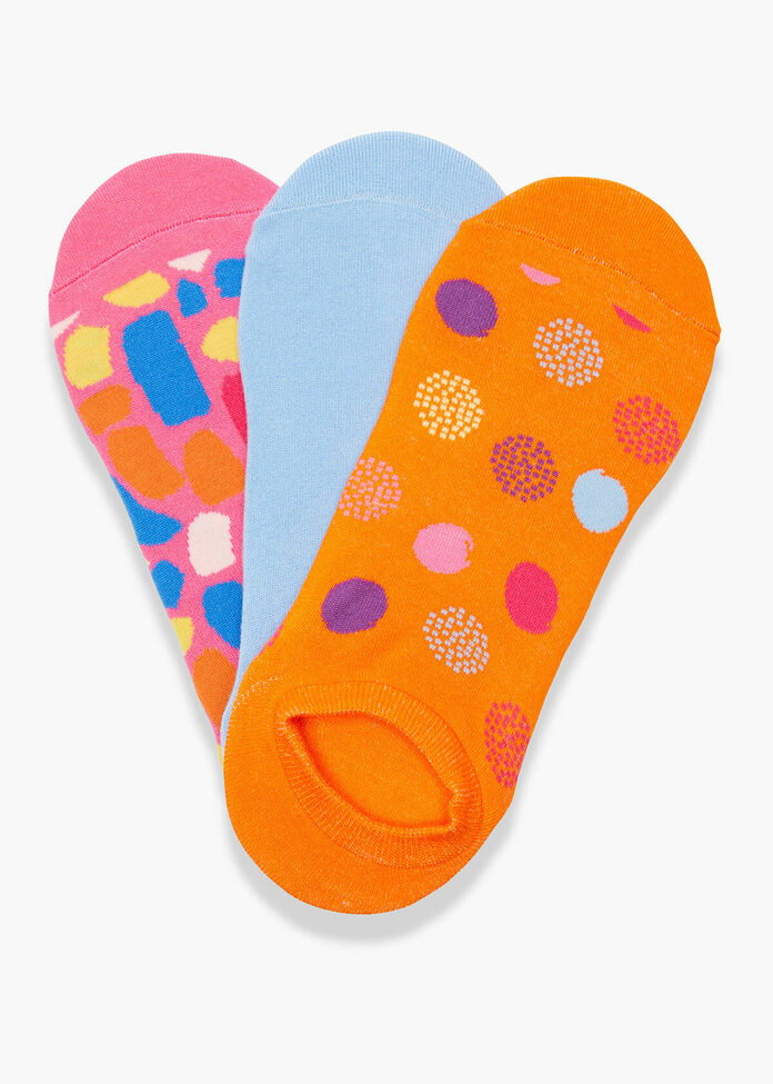 Set/3 Bamboo Print Socks, , hi-res