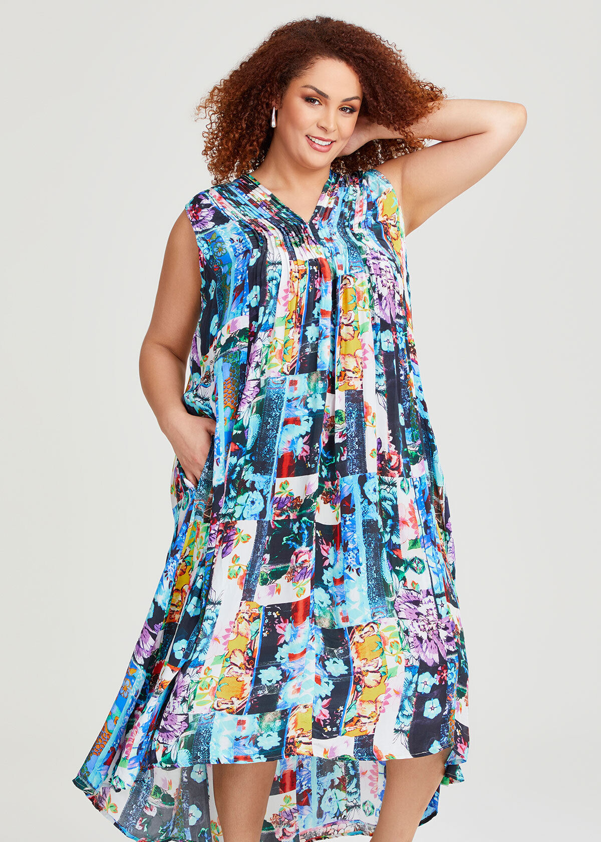Plus size fiesta dress hot sale