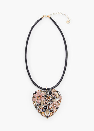 Jewel Heart Necklace