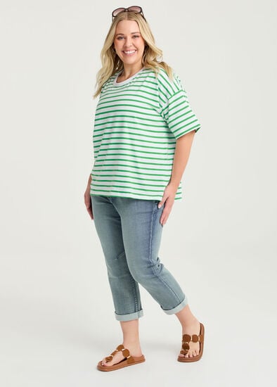 Plus Size Petite Easy Fit Denim Jean