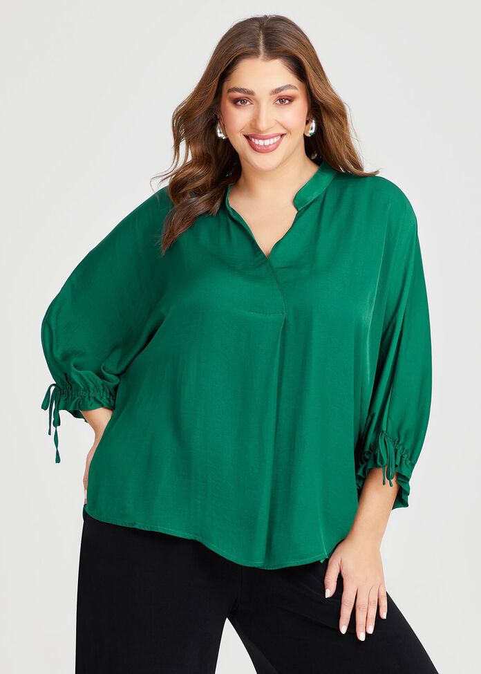 shop-plus-size-luxe-statement-top-green-taking-shape-au