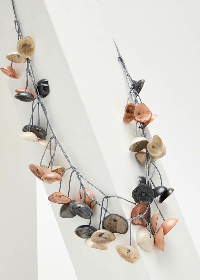 Neutral Layered Necklace, , hi-res