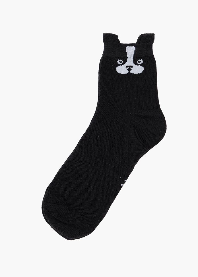 Shop Dog Face Cotton Socks Accessories Taking Shape