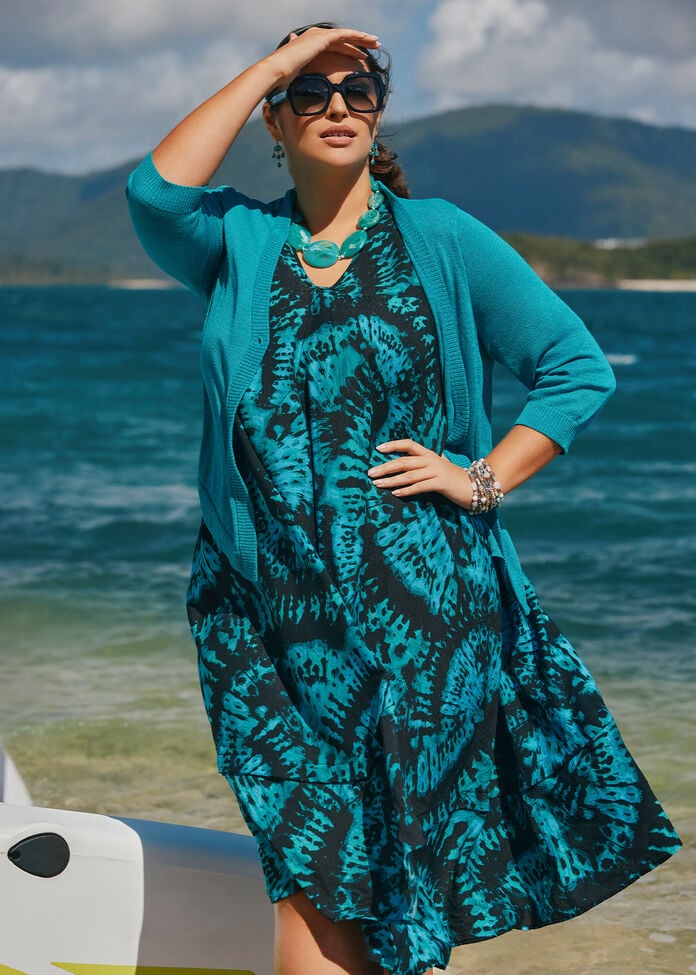 Ocean Breeze Natural Dress, , hi-res