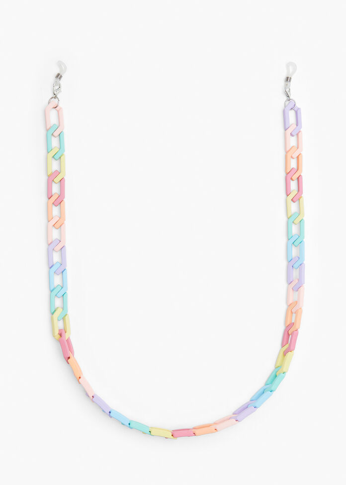 Multicolour Glasses Chain, , hi-res
