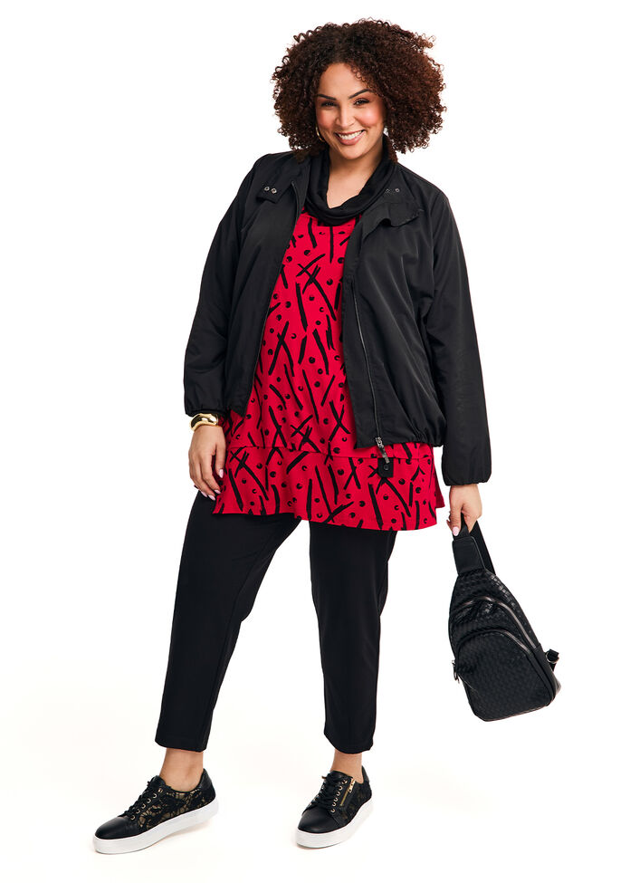 Natural Abstract Spot Tunic, , hi-res