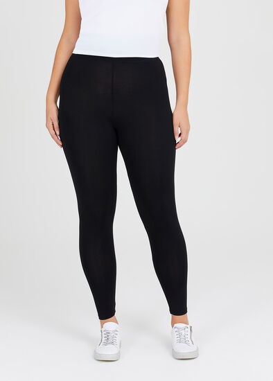 Plus Size Tall Bamboo Full Length Legging