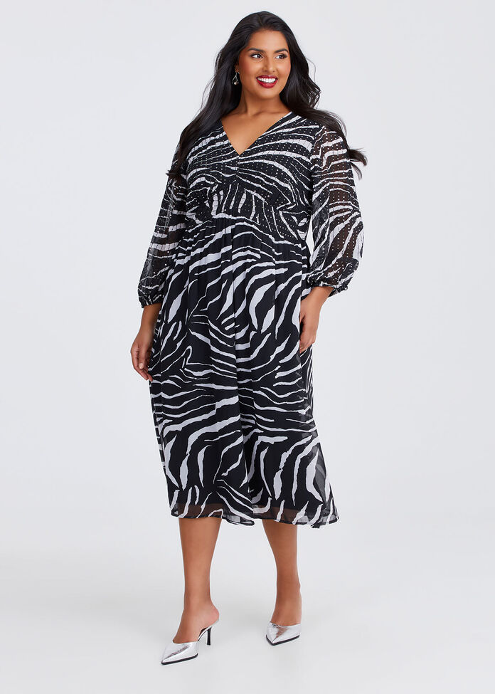 Shop Plus Size Chrissy Sequin Cocktail Dress, Multi Taking Shape AU