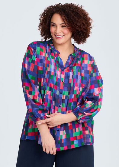 Plus Size Natural Bridie Tunic