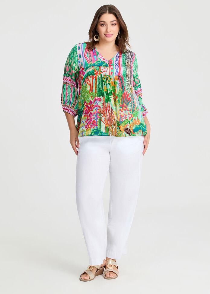 Natural Tropics Top, , hi-res