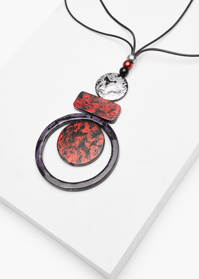 Geo Gong Necklace, , hi-res