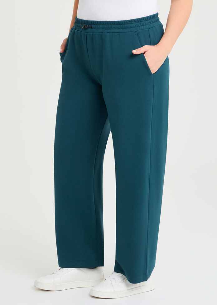 Luxe Touch Wide Leg Trackpant, , hi-res