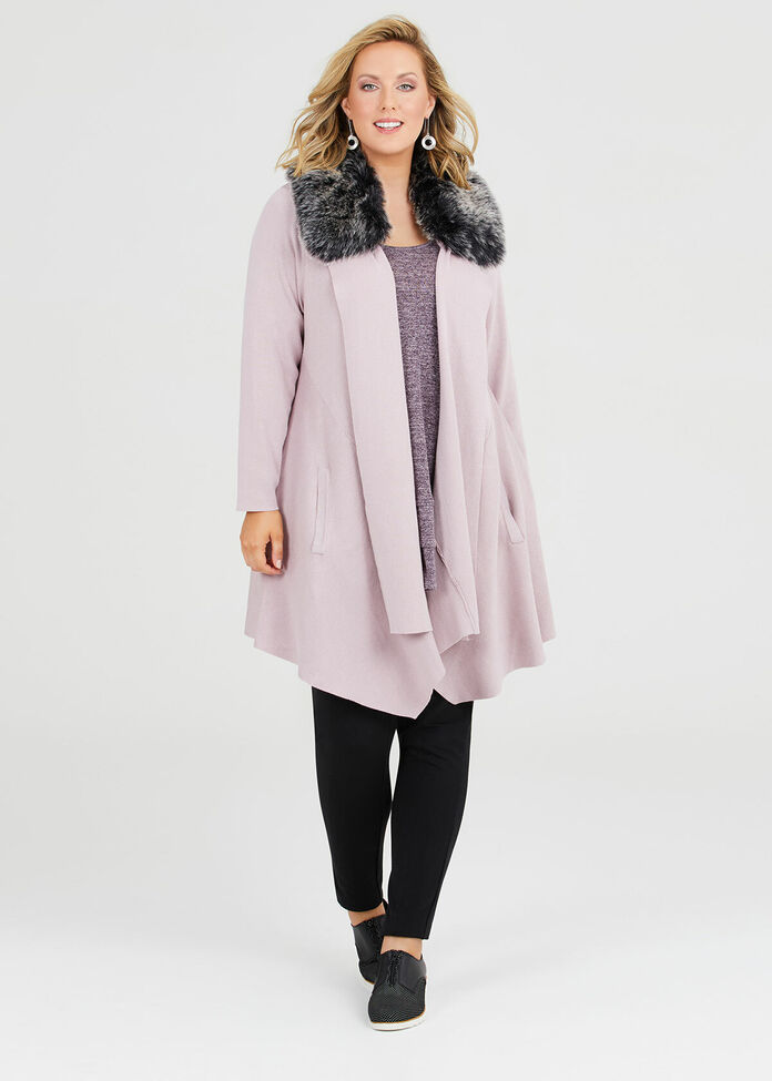 Shop Greta Bamboo Cardigan in Pink, Sizes 12-30 | Taking Shape AU