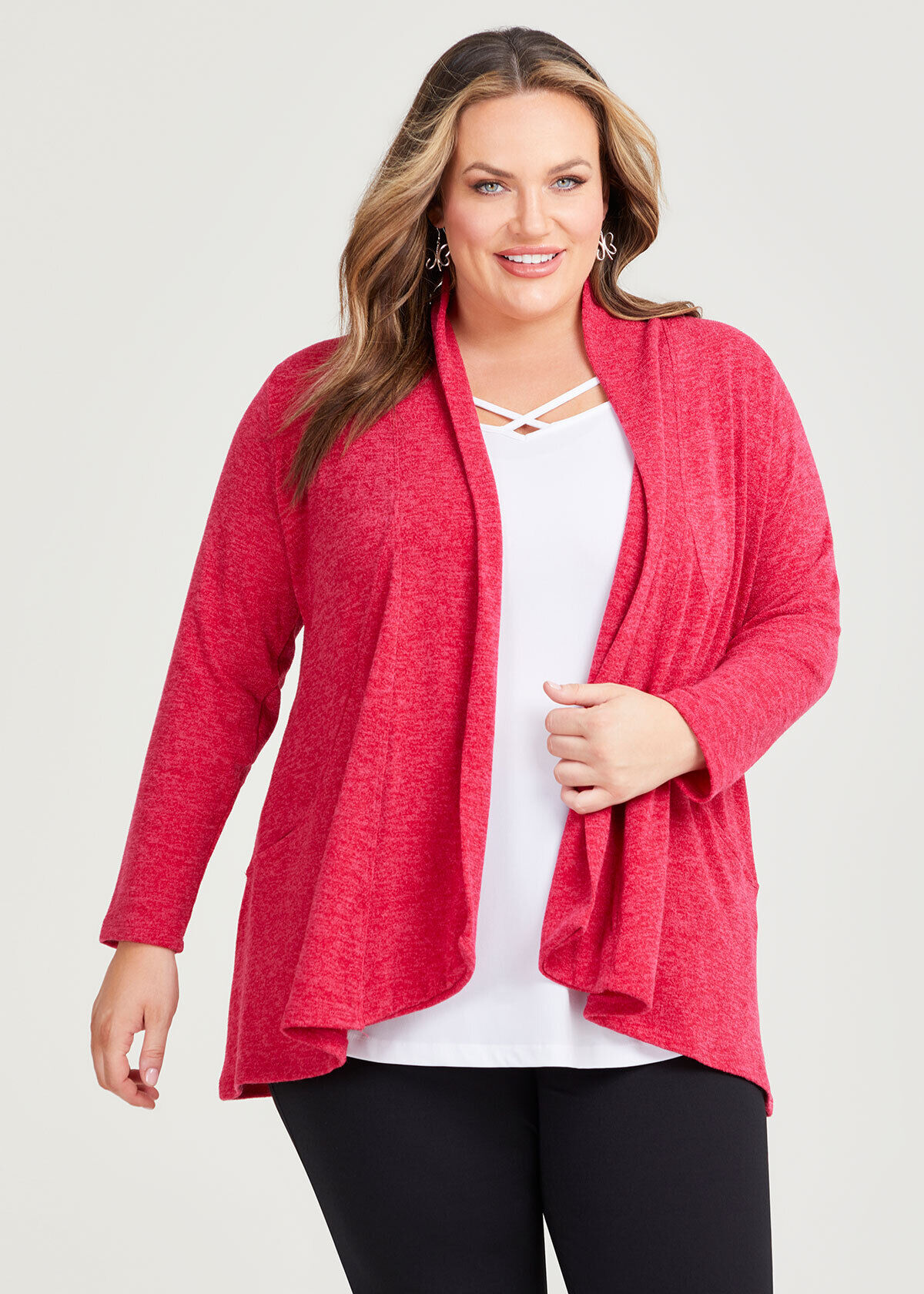 Red cardigan nz best sale