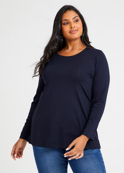 Plus Size Wool Bamboo Top