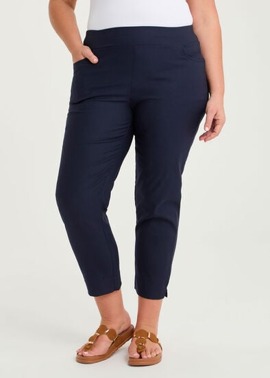 Plus Size Tall Editorial Pocket Taper Pant