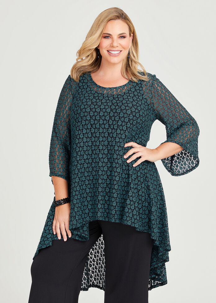 Lace Swing Tunic, , hi-res