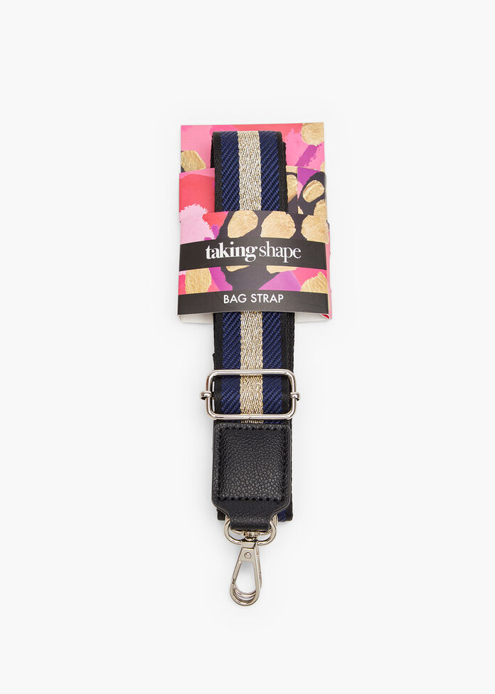 Multi Stripe Bag Strap, , hi-res