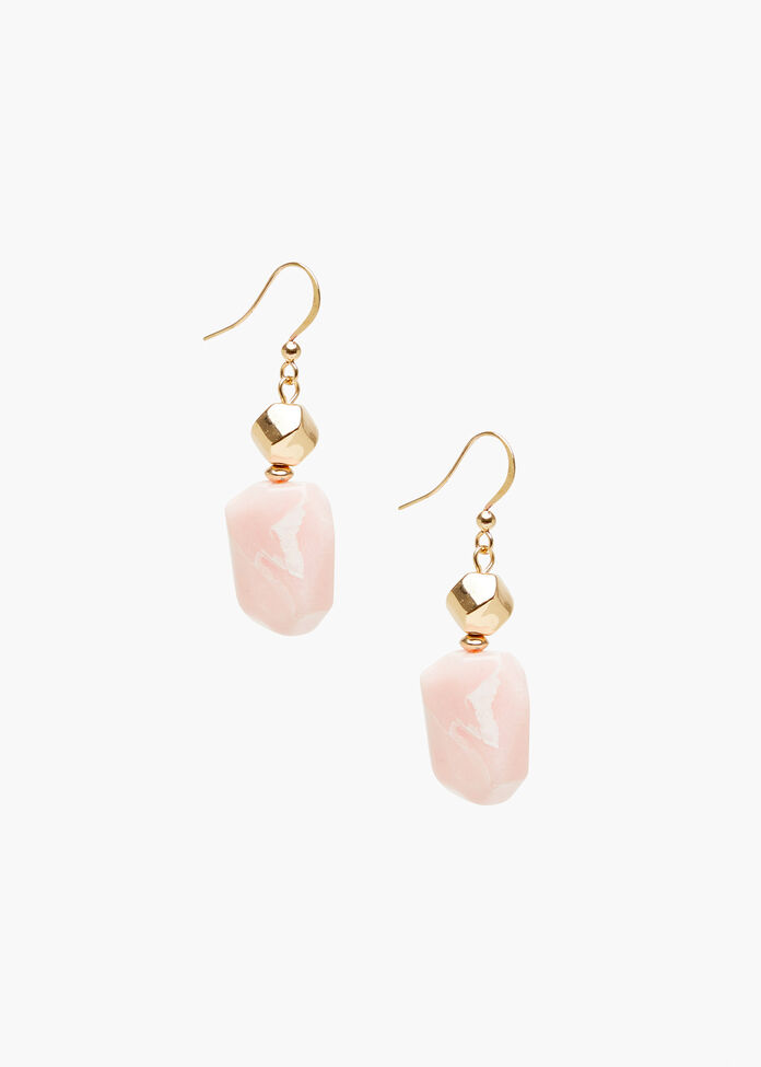 Resin Vibes Drop Earrings, , hi-res