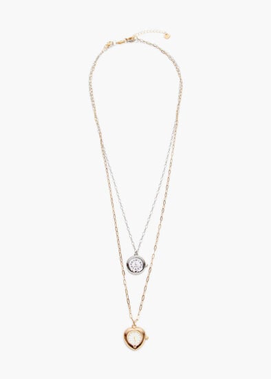 Plus Size Multilayered Watch Necklace