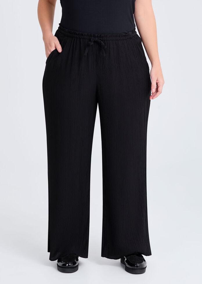 Cristy Crinkle Wide Leg Pant, , hi-res