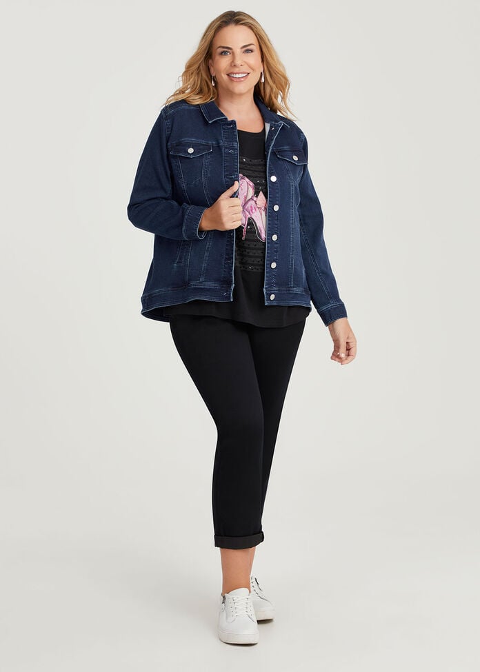 The Best Fit Denim Jacket, , hi-res