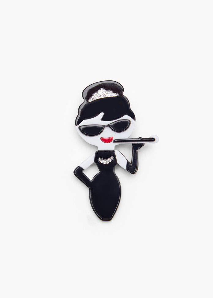 Movie Queen Brooch, , hi-res