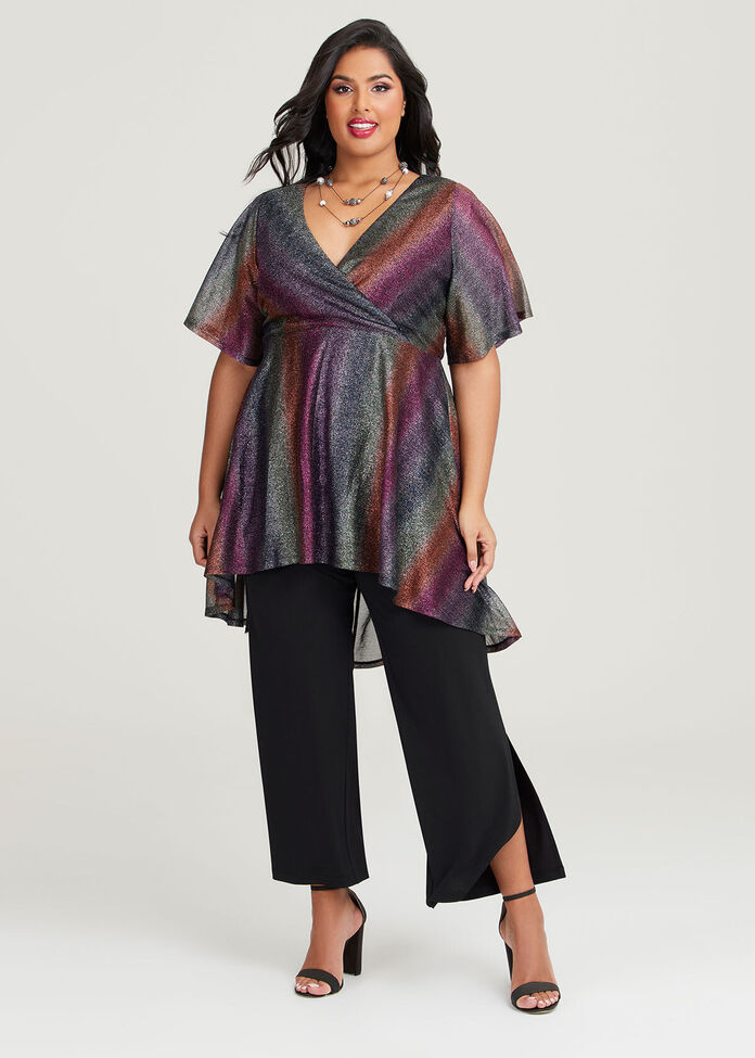 Rainbow Lurex Tunic, , hi-res