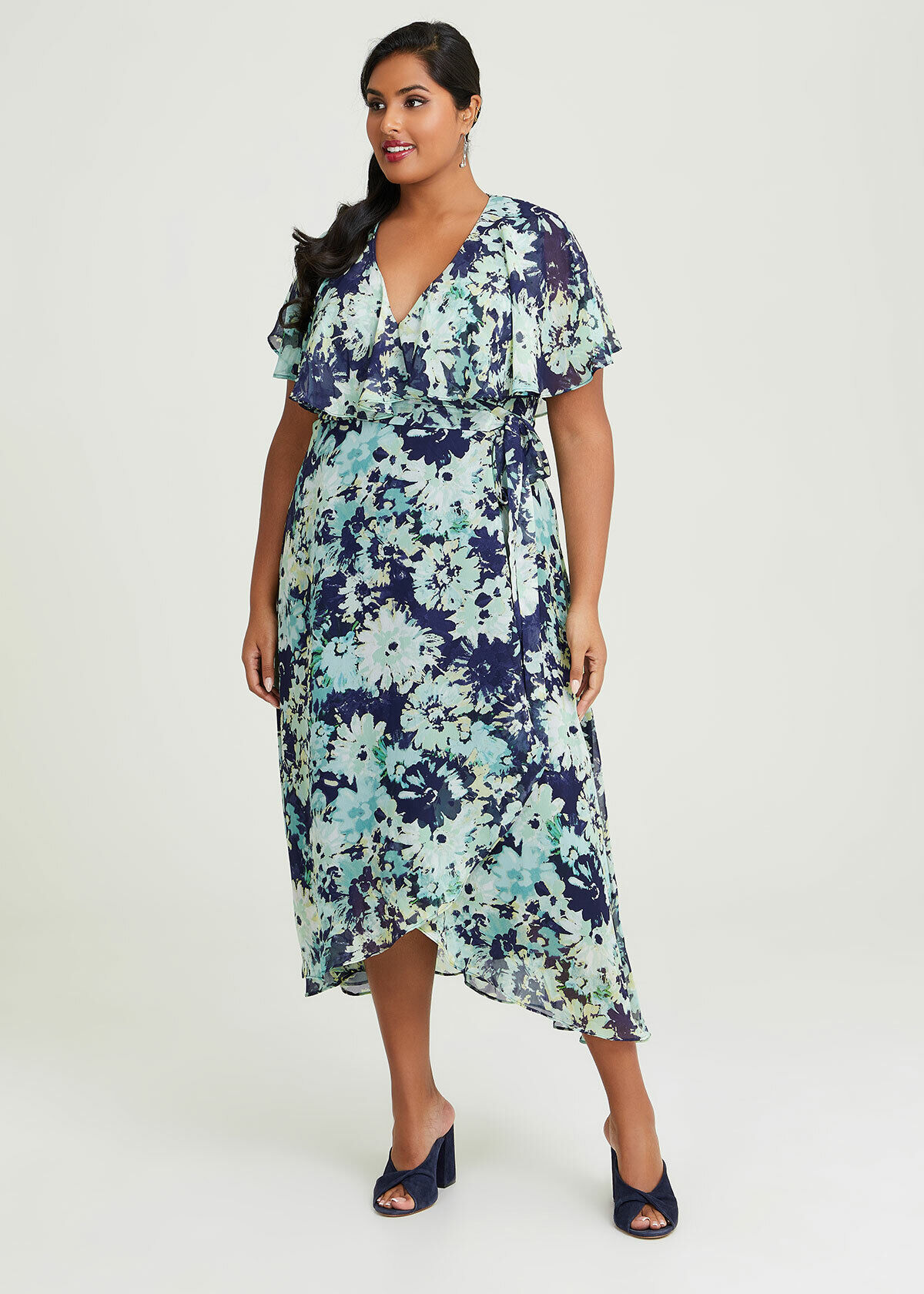 livia fit and flare dress