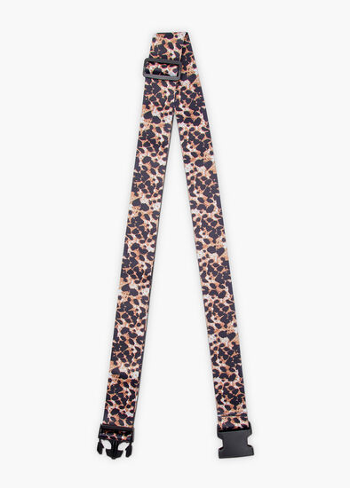 Leopard Luggage Strap