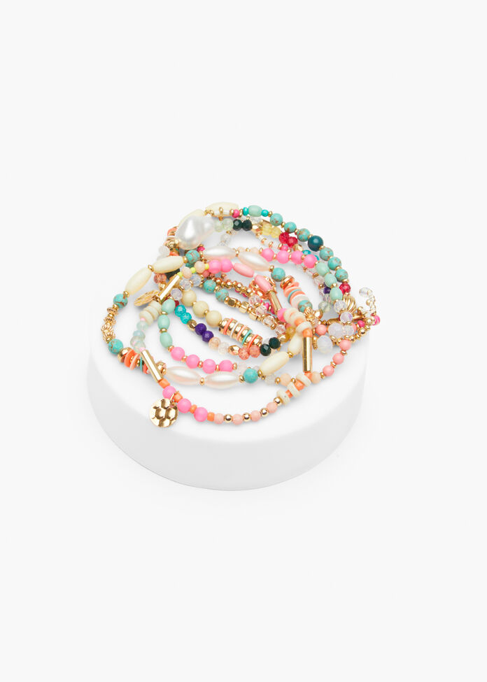 Beaded Bracelet Set, , hi-res