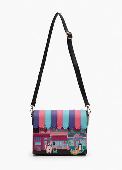 Plus Size Ice Cream Cat Shoulder Bag