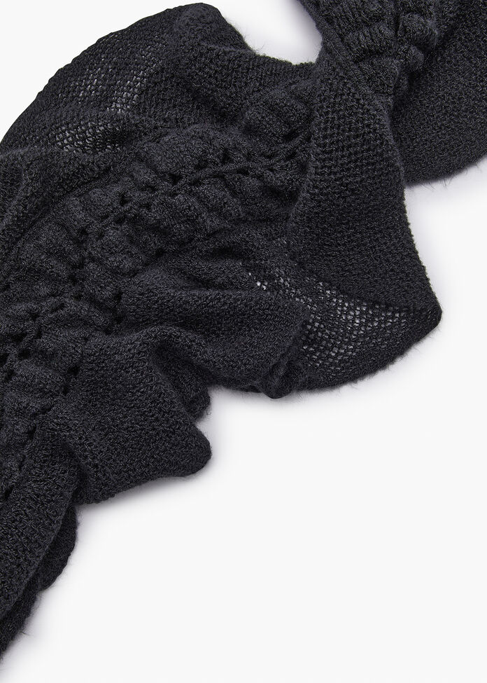 Curly Fashion Snood, , hi-res