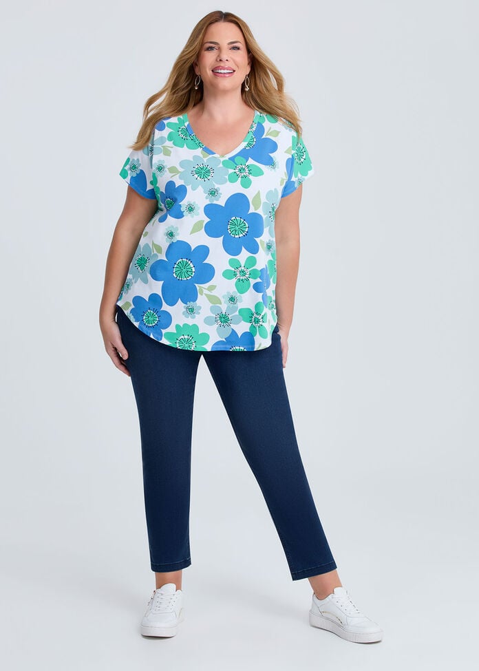 Cotton Mystic Bazaar T-shirt, , hi-res