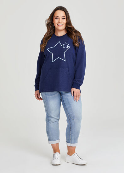 Plus Size Petite Easy Fit Denim Jean