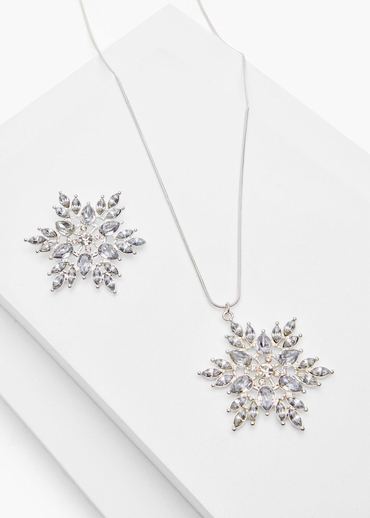 Snowflake necklace australia new arrivals